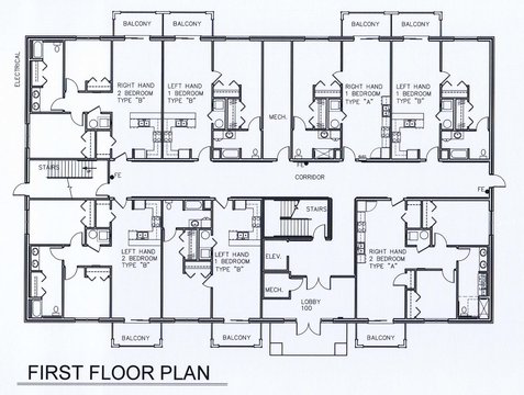 1st Floor Plan