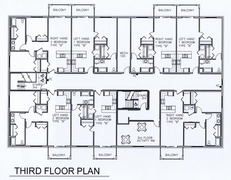 3rd Floor Plan