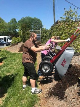 Emptying mulch